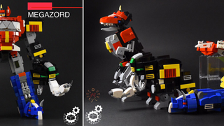 Every '90s Kid Will Want This Transforming <i>Power Rangers</i> Megazord Lego Set